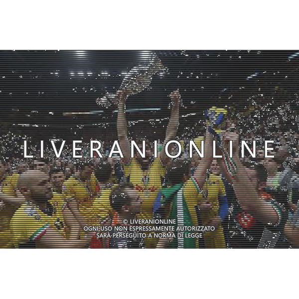 LEGAVOLLEY - VOLLEY LAND DEL MONTE COPPA ITALIA. FINALE COPPA ITALIA SUPER LEGA. DHL MODENA - DIATEC TRENTINO. LUCAS/Agenzia Aldo Liverani s.a.s.