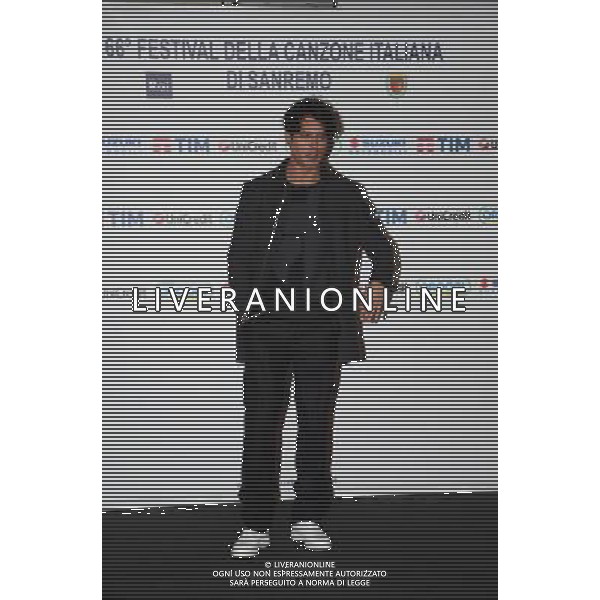 66 Conferenza stampa festival di Sanremo Canzone italiana 08-02-2016 nella foto GABRIEL GARKO FOTO ALDO GAZZANIGA-AG ALDO LIVERANI SAS