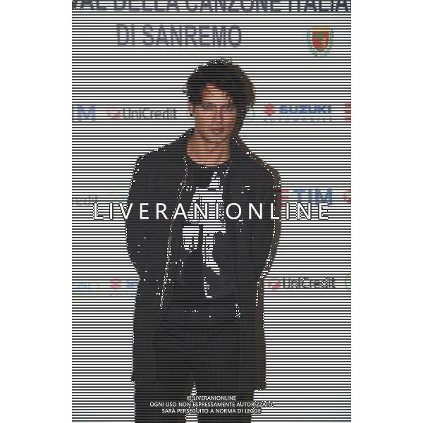 66 Conferenza stampa festival di Sanremo Canzone italiana 08-02-2016 nella foto GABRIEL GARKO FOTO ALDO GAZZANIGA-AG ALDO LIVERANI SAS