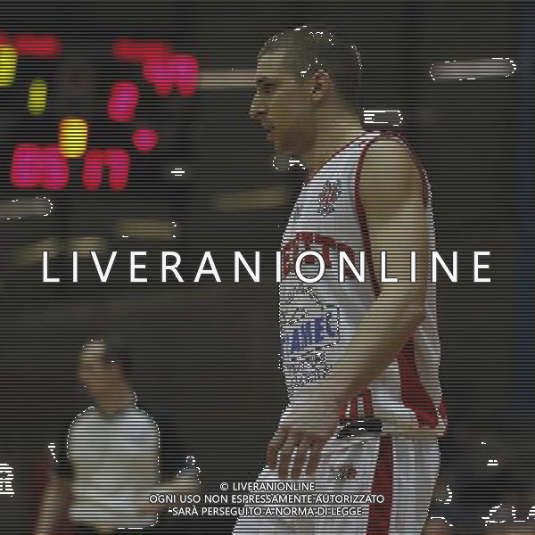 Basket serie B, Girone A, 20» giornata, NTS Basket Rimini Crabs vs Tramec Cento, 07/02/2016, nella foto: MARCO CONTENTO, Ph.CLAUDIO ZAMAGNI/AGENZIA ALDO LIVERANI S.A.S.