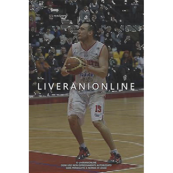 Basket serie B, Girone A, 20» giornata, NTS Basket Rimini Crabs vs Tramec Cento, 07/02/2016, nella foto: MICHELE BENFATTO IN AZIONE, Ph.CLAUDIO ZAMAGNI/AGENZIA ALDO LIVERANI S.A.S.