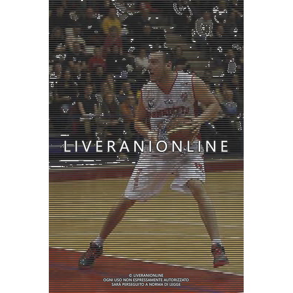 Basket serie B, Girone A, 20» giornata, NTS Basket Rimini Crabs vs Tramec Cento, 07/02/2016, nella foto: MICHELE BENFATTO IN AZIONE, Ph.CLAUDIO ZAMAGNI/AGENZIA ALDO LIVERANI S.A.S.