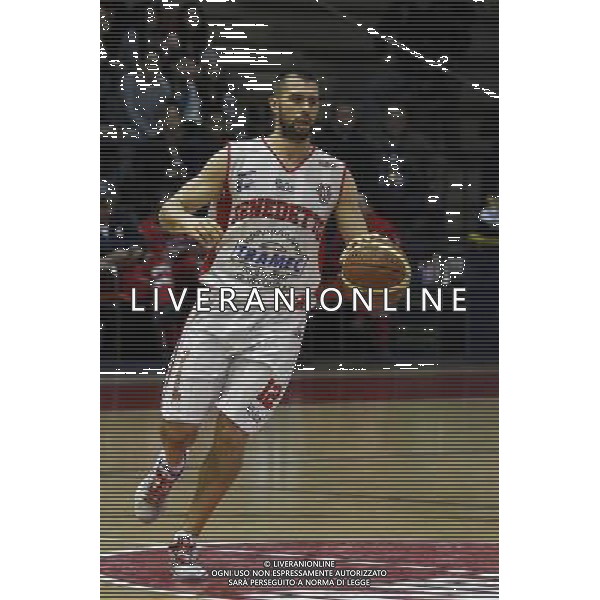 Basket serie B, Girone A, 20» giornata, NTS Basket Rimini Crabs vs Tramec Cento, 07/02/2016, nella foto: DANIELE DEMARTINI IN AZIONE, Ph.CLAUDIO ZAMAGNI/AGENZIA ALDO LIVERANI S.A.S.