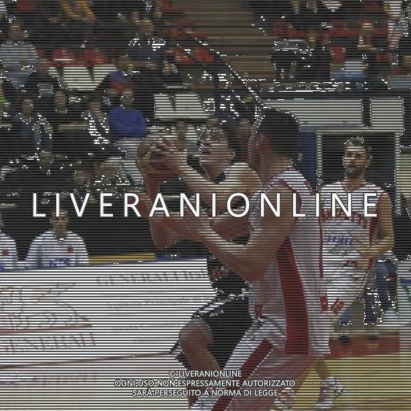 Basket serie B, Girone A, 20» giornata, NTS Basket Rimini Crabs vs Tramec Cento, 07/02/2016, nella foto: CHIERA, IN ATTACCO, Ph.CLAUDIO ZAMAGNI/AGENZIA ALDO LIVERANI S.A.S.