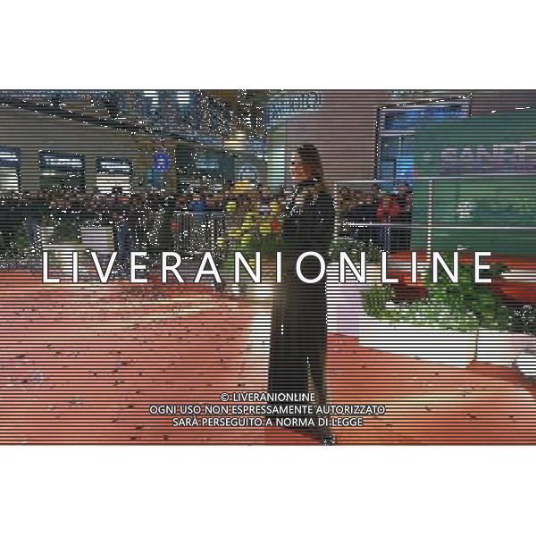 66mo Festival della canzone italiana SanRemo 08 febbraio 2016 nella foto la sfilata sulla passerella del red carpet dei cantanti partecipanti al teatro Ariston - Irene Fornaciari ©Gazzaniga / AGENZIA ALDO LIVERANI SAS 