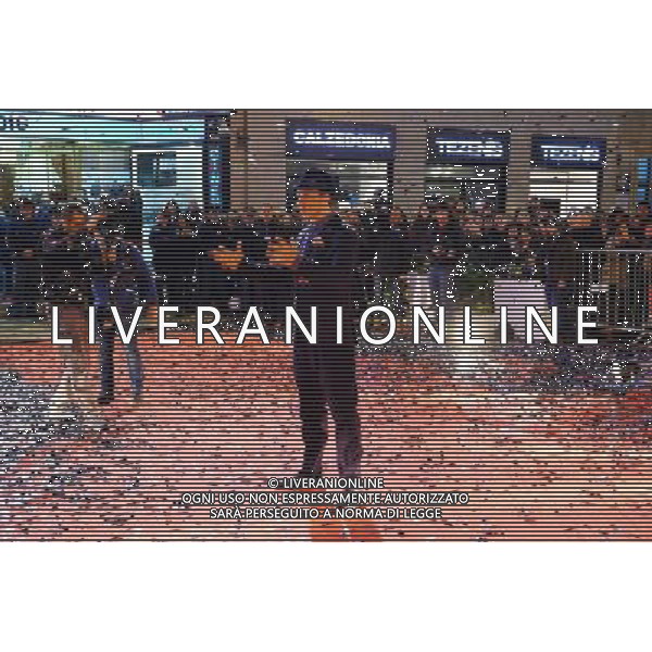 66mo Festival della canzone italiana SanRemo 08 febbraio 2016 nella foto la sfilata sulla passerella del red carpet dei cantanti partecipanti al teatro Ariston - Neffa ©Gazzaniga / AGENZIA ALDO LIVERANI SAS 