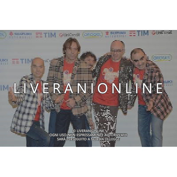 Photocall 66mo Festival della canzone italiana SanRemo 09 febbraio 2016 nella foto Elio e le storie tese ©Gazzaniga / AGENZIA ALDO LIVERANI SAS 