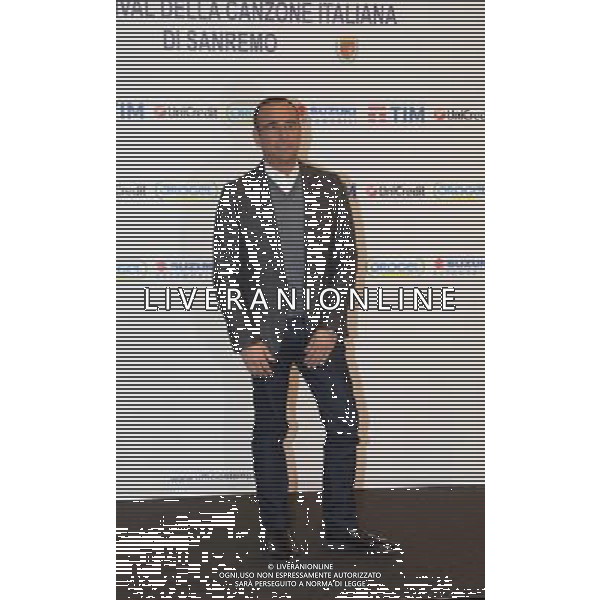 Conferenza stampa 66mo Festival della canzone italiana SanRemo 09 febbraio 2016 nella foto Carlo Conti ©Gazzaniga / AGENZIA ALDO LIVERANI SAS 