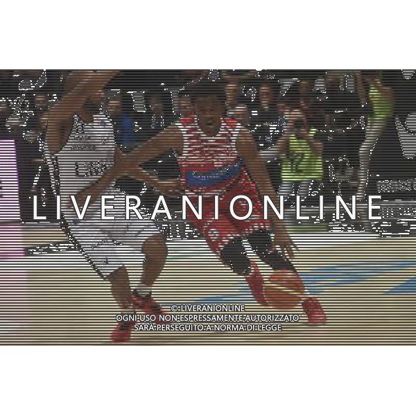 OBIETTIVO LAVORO BOLOGNA - CONSULTINVEST PESARO CAMPIONATO BASKET SERIE A 09 FEBBRAIO 2016 NELLA FOTO CHRISTON ©OPTIMAFOTO / AGENZIA ALDO LIVERANI SAS 