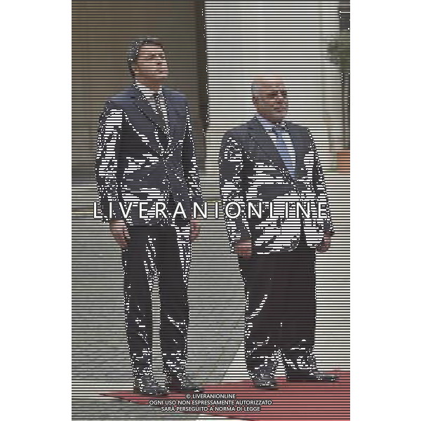 Roma - 10.02.2015 - Palazzo Chigi - Il Presidente del Consiglio dei Ministri Matteo Renzi riceve il primo ministro della Repubblica dellâ€™Iraq Haider Al-Abadi - nella foto: Matteo Renzi e Haider Al-Abadi / Ph. Corradetti - Ag. Aldo Liverani Sas / AGENZIA ALDO LIVERANI SAS 