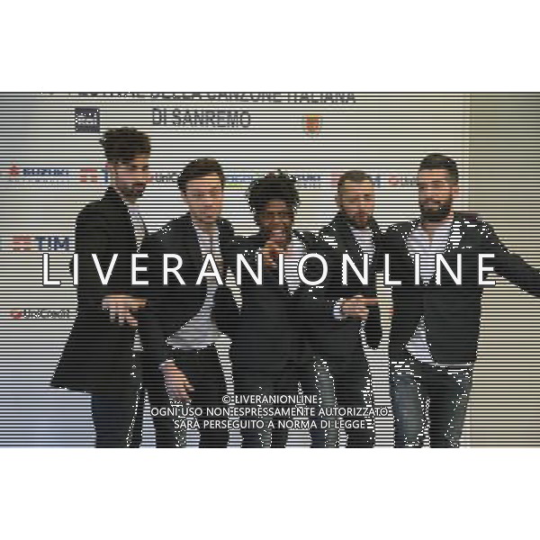 Photocall deim Dear Jack al 66mo Festival della canzone italiana SanRemo 10 febbraio 2016 ©Gazzaniga / AGENZIA ALDO LIVERANI SAS 
