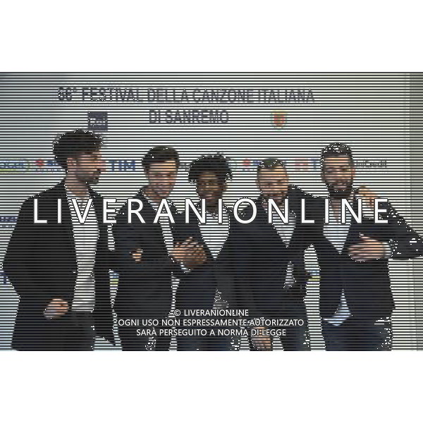 Photocall deim Dear Jack al 66mo Festival della canzone italiana SanRemo 10 febbraio 2016 ©Gazzaniga / AGENZIA ALDO LIVERANI SAS 