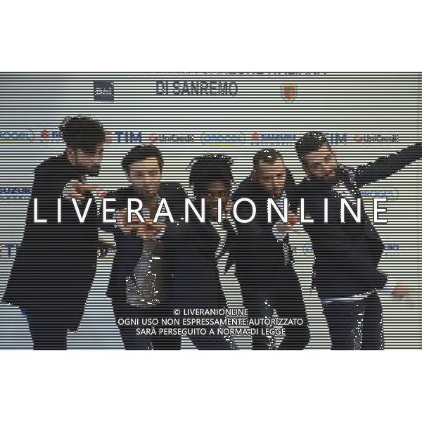 Photocall deim Dear Jack al 66mo Festival della canzone italiana SanRemo 10 febbraio 2016 ©Gazzaniga / AGENZIA ALDO LIVERANI SAS 
