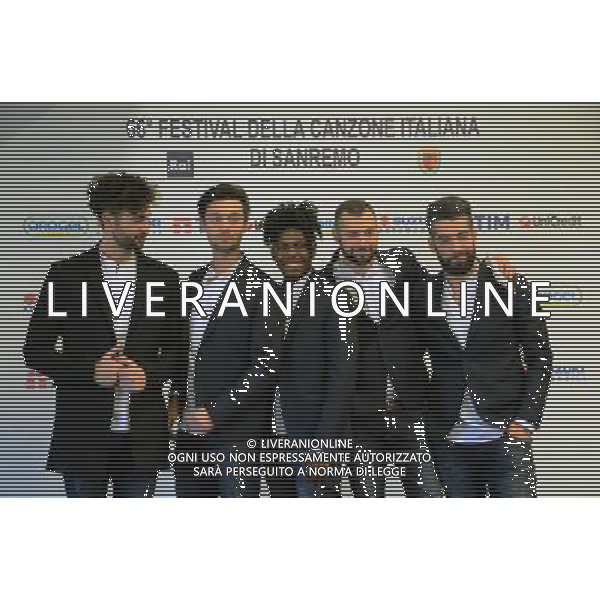 Photocall deim Dear Jack al 66mo Festival della canzone italiana SanRemo 10 febbraio 2016 ©Gazzaniga / AGENZIA ALDO LIVERANI SAS 