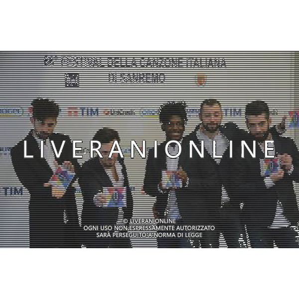 Photocall deim Dear Jack al 66mo Festival della canzone italiana SanRemo 10 febbraio 2016 ©Gazzaniga / AGENZIA ALDO LIVERANI SAS 