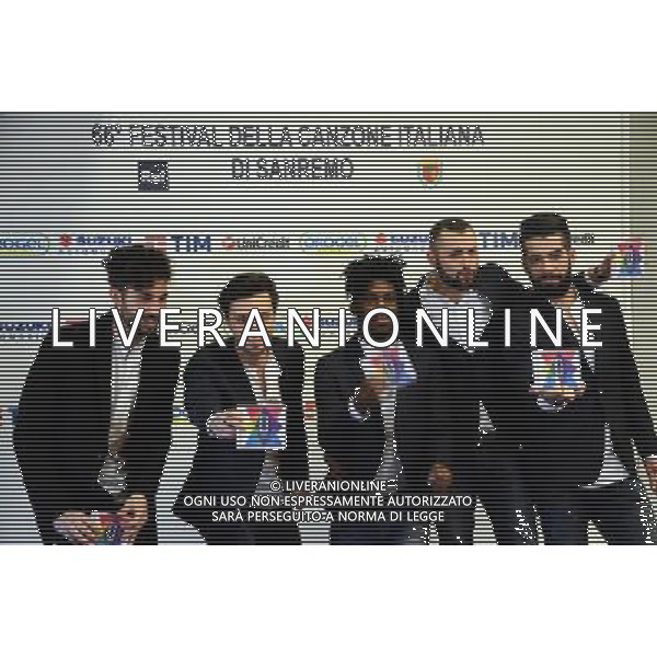 Photocall deim Dear Jack al 66mo Festival della canzone italiana SanRemo 10 febbraio 2016 ©Gazzaniga / AGENZIA ALDO LIVERANI SAS 
