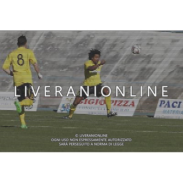 F.C. FORLí vs F.C.D. ALTOVICENTINO, Campionato di Calcio Serie D, Girone D, 26» giornata, 10/02/2016, nella foto: ODOGWU IN AZIONE, ph.CLAUDIO ZAMAGNI/AGENZIA ALDO LIVERANI S.A.S.