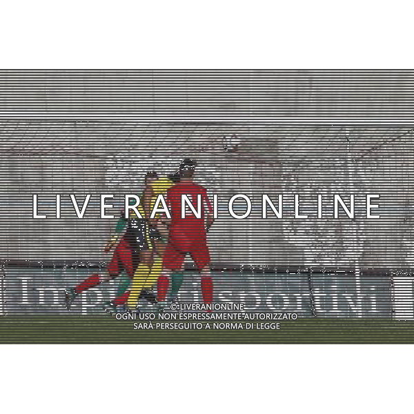 F.C. FORLí vs F.C.D. ALTOVICENTINO, Campionato di Calcio Serie D, Girone D, 26» giornata, 10/02/2016, nella foto: IL TIRO DI ODOGWU, ph.CLAUDIO ZAMAGNI/AGENZIA ALDO LIVERANI S.A.S.