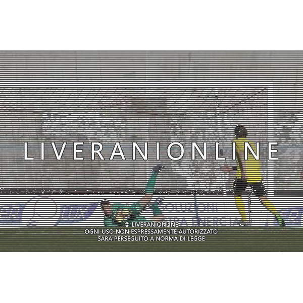F.C. FORLí vs F.C.D. ALTOVICENTINO, Campionato di Calcio Serie D, Girone D, 26» giornata, 10/02/2016, nella foto: UNA PARATA DI MARELLI, ph.CLAUDIO ZAMAGNI/AGENZIA ALDO LIVERANI S.A.S.
