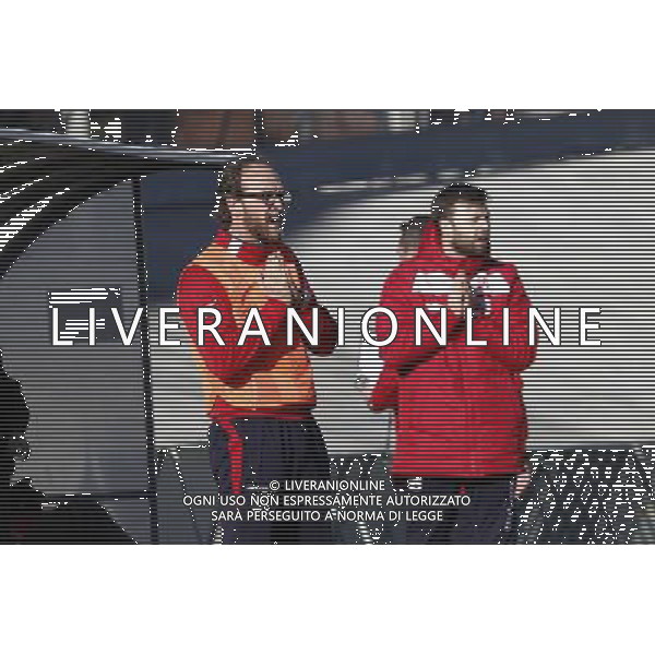 F.C. FORLí vs F.C.D. ALTOVICENTINO, Campionato di Calcio Serie D, Girone D, 26» giornata, 10/02/2016, nella foto: L\'ALLENATORE MAURO ZIRONELLI, INCREDULO, ph.CLAUDIO ZAMAGNI/AGENZIA ALDO LIVERANI S.A.S.