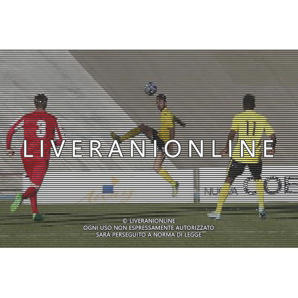 F.C. FORLí vs F.C.D. ALTOVICENTINO, Campionato di Calcio Serie D, Girone D, 26» giornata, 10/02/2016, nella foto: ADOBATI INTERCETTA LA PALLA, ph.CLAUDIO ZAMAGNI/AGENZIA ALDO LIVERANI S.A.S.