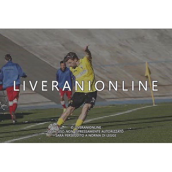 F.C. FORLí vs F.C.D. ALTOVICENTINO, Campionato di Calcio Serie D, Girone D, 26» giornata, 10/02/2016, nella foto: LAVAGNOLI, CARICA IL TIRO, ph.CLAUDIO ZAMAGNI/AGENZIA ALDO LIVERANI S.A.S.