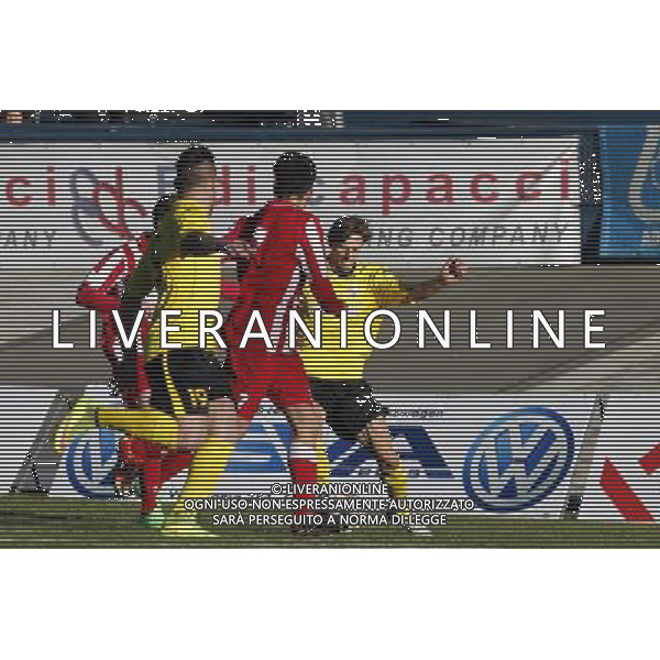 F.C. FORLí vs F.C.D. ALTOVICENTINO, Campionato di Calcio Serie D, Girone D, 26» giornata, 10/02/2016, nella foto: UL\'ALTOVICENTINO IN ATTACCO, ph.CLAUDIO ZAMAGNI/AGENZIA ALDO LIVERANI S.A.S.