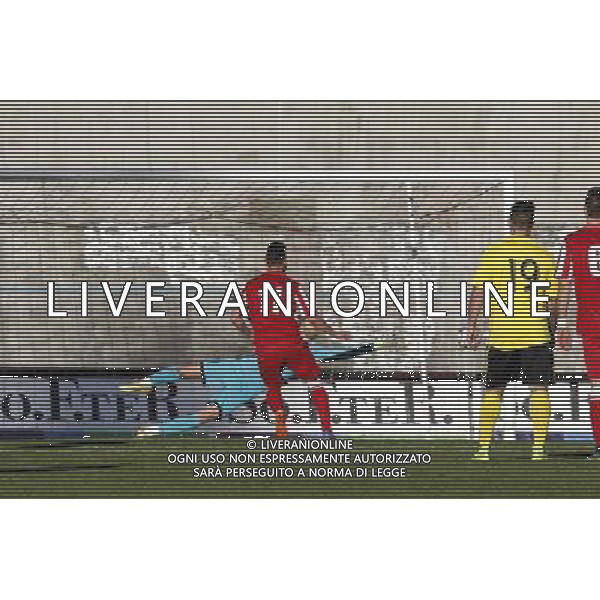 F.C. FORLí vs F.C.D. ALTOVICENTINO, Campionato di Calcio Serie D, Girone D, 26» giornata, 10/02/2016, nella foto: IL RIGORE DI NICCIOLINI, ph.CLAUDIO ZAMAGNI/AGENZIA ALDO LIVERANI S.A.S.