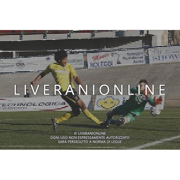 F.C. FORLí vs F.C.D. ALTOVICENTINO, Campionato di Calcio Serie D, Girone D, 26» giornata, 10/02/2016, nella foto: IL GOAL DI ODOGWU, ph.CLAUDIO ZAMAGNI/AGENZIA ALDO LIVERANI S.A.S.