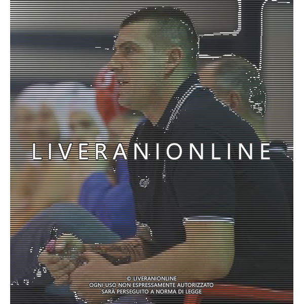 Scropetta Luciano allenatore Brescia Waterpolo ,singoli pallanuoto Brescia Waterpolo ,Brescia 6 febbraio 2016. AG ALDO LIVERANI SAS