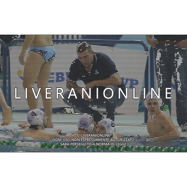 Scropetta Luciano allenatore Brescia Waterpolo ,singoli pallanuoto Brescia Waterpolo ,Brescia 6 febbraio 2016. AG ALDO LIVERANI SAS