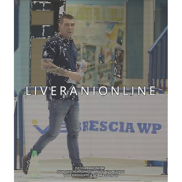 Scropetta Luciano allenatore Brescia Waterpolo ,singoli pallanuoto Brescia Waterpolo ,Brescia 6 febbraio 2016. AG ALDO LIVERANI SAS