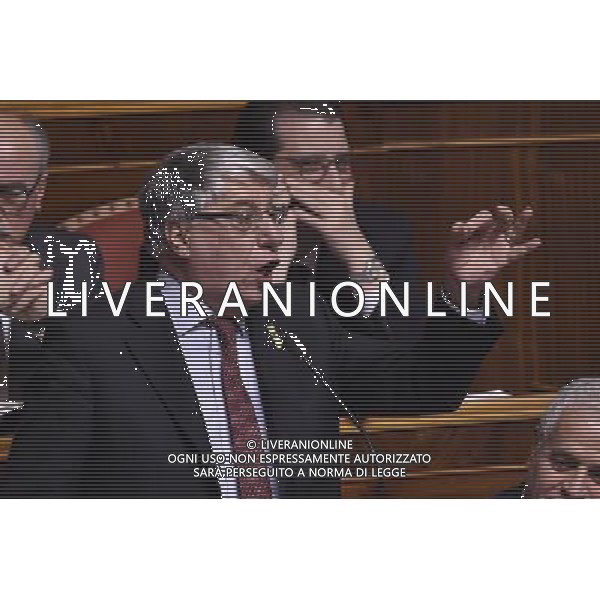 Palazzo Madama discussione del disegno di legge Regolamentazione delle unioni civili tra persone dello stesso sesso e disciplina delle convivenze Roma - 10.02.2016 - nella foto: Carlo Giovanardi / Ph. Corradetti - Ag. Aldo Liverani Sas / AGENZIA ALDO LIVERANI SAS 
