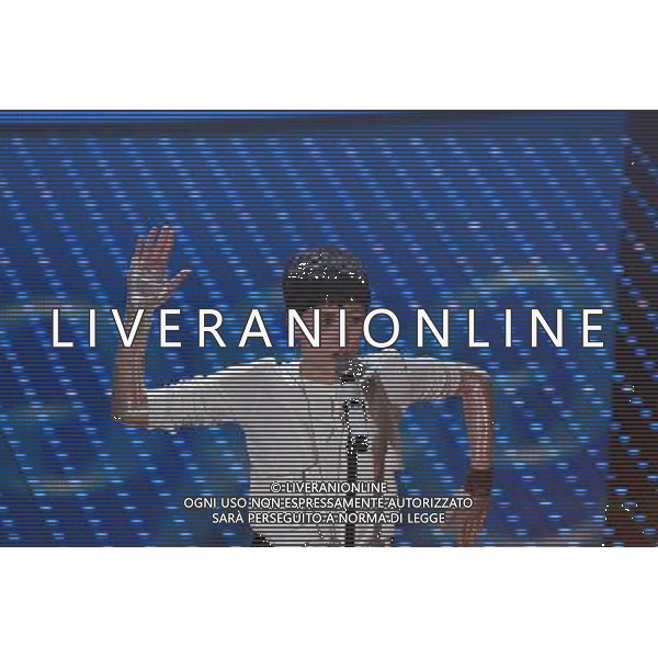SECONDA SERATA 66mo FESTIVAL DELLA CANZONE ITALIANA DI SANREMO 10 FEBBRAIO 2016 NELLA FOTO CHIARA DELLO IACOVO ©GAZZANIGA / AGENZIA ALDO LIVERANI SAS 