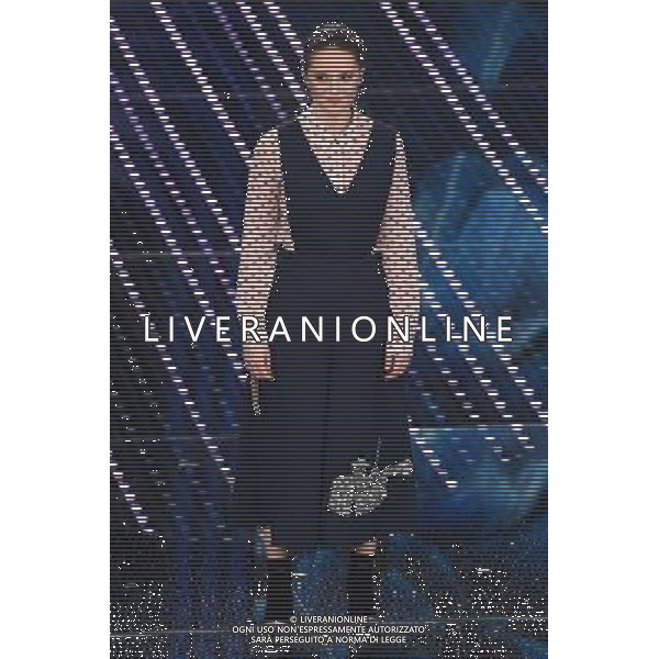 SECONDA SERATA 66mo FESTIVAL DELLA CANZONE ITALIANA DI SANREMO 10 FEBBRAIO 2016 NELLA FOTO FRANCESCA MICHIELIN ©GAZZANIGA / AGENZIA ALDO LIVERANI SAS 