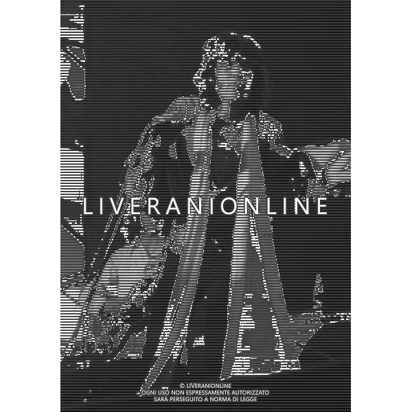 MILANO -07-10-1970 PALALIDO DI MILANO- CONCERTO DEI ROLLING STONES NELLA FOTO IL CONCERTO DEI ROLLING STONES-Mick Jagger, Bill Wyman, Mick Taylor, Keith Richards, Charlie Watts AG ALDO LIVERANI SAS