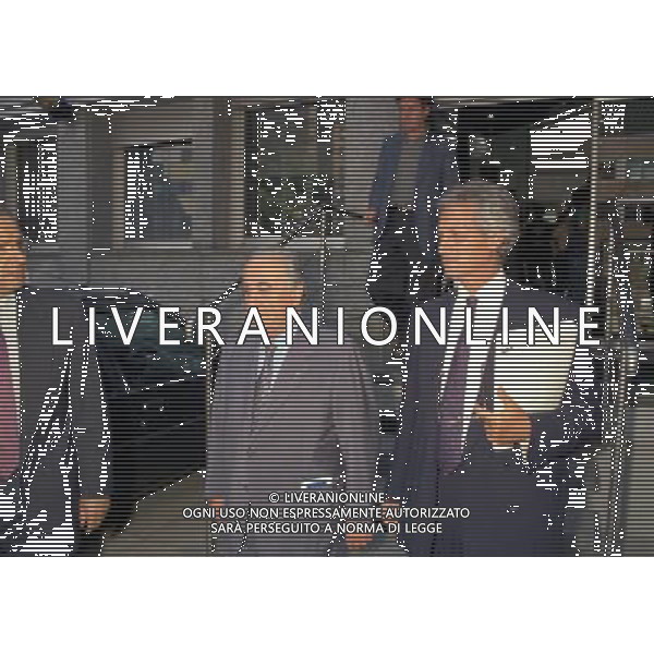 MILANO- 08-07-1997 LEGA CALCIO VIA ROSSELLINI RIUNIONE PRESIDENTI NELLA FOTO FRANCO SENSI E SERGIO CRAGNOTTI AG ALDO LIVERANI SAS