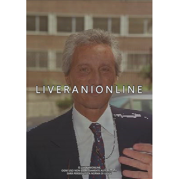 MILANO- 08-07-1997 LEGA CALCIO VIA ROSSELLINI RIUNIONE PRESIDENTI NELLA FOTO SERGIO CRAGNOTTI AG ALDO LIVERANI SAS