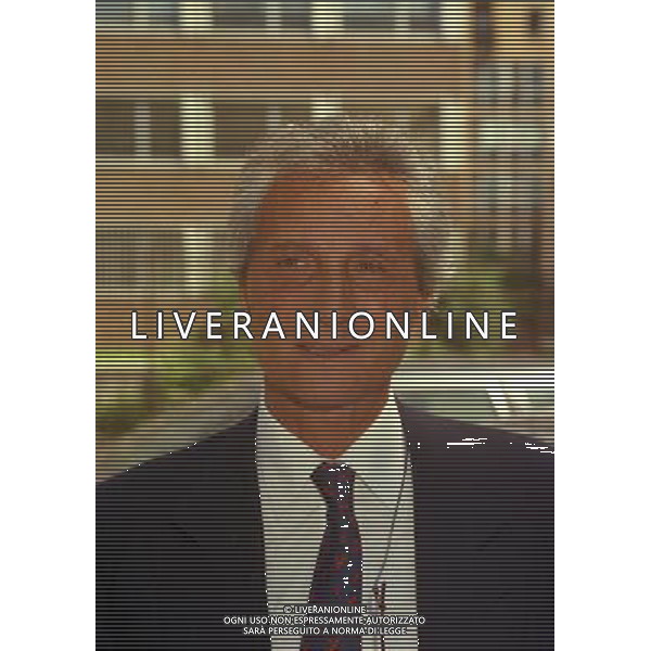 MILANO- 08-07-1997 LEGA CALCIO VIA ROSSELLINI RIUNIONE PRESIDENTI NELLA FOTO SERGIO CRAGNOTTI AG ALDO LIVERANI SAS