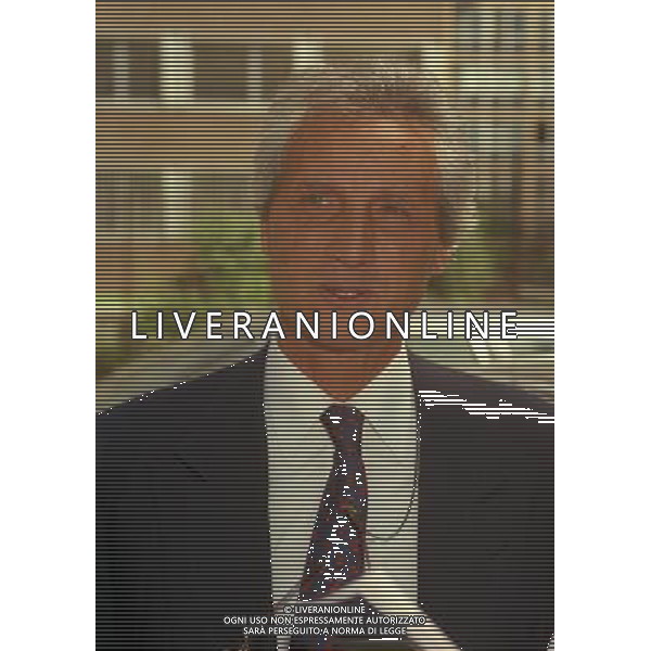 MILANO- 08-07-1997 LEGA CALCIO VIA ROSSELLINI RIUNIONE PRESIDENTI NELLA FOTO SERGIO CRAGNOTTI AG ALDO LIVERANI SAS