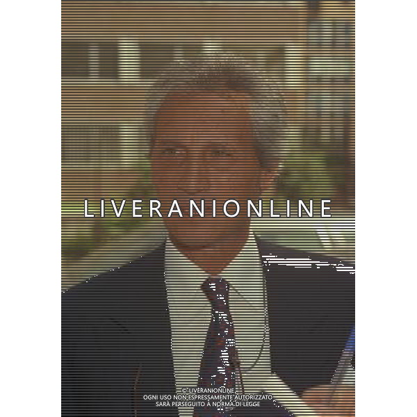 MILANO- 08-07-1997 LEGA CALCIO VIA ROSSELLINI RIUNIONE PRESIDENTI NELLA FOTO SERGIO CRAGNOTTI AG ALDO LIVERANI SAS