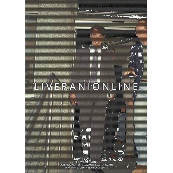 MILANO- 08-07-1997 LEGA CALCIO VIA ROSSELLINI RIUNIONE PRESIDENTI NELLA FOTO MASSIMO ORATTI AG ALDO LIVERANI SAS