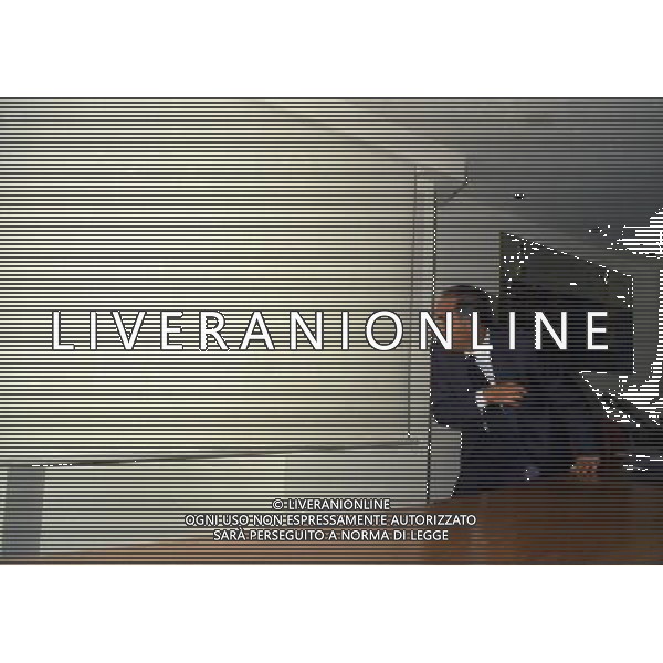 MILANO- 08-07-1997 LEGA CALCIO VIA ROSSELLINI RIUNIONE PRESIDENTI NELLA FOTO FRANCO CARRARO AG ALDO LIVERANI SAS