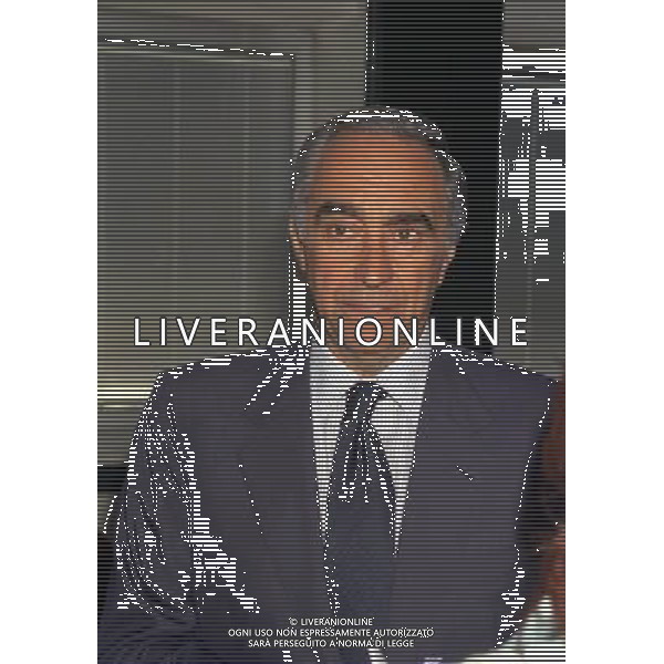 MILANO- 08-07-1997 LEGA CALCIO VIA ROSSELLINI RIUNIONE PRESIDENTI NELLA FOTO FRANCO CARRARO AG ALDO LIVERANI SAS