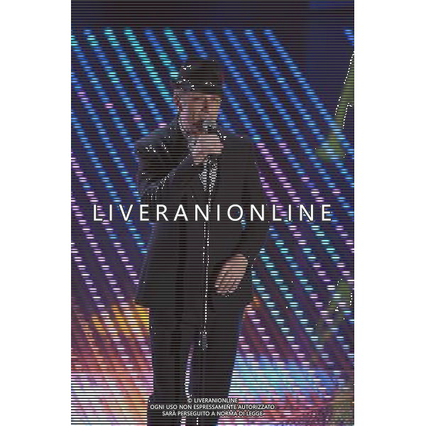 SECONDA SERATA 66mo FESTIVAL DELLA CANZONE ITALIANA DI SANREMO 10 FEBBRAIO 2016 NELLA FOTO NEFFA ©GAZZANIGA / AGENZIA ALDO LIVERANI SAS 