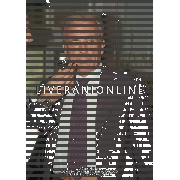 MILANO- 09-06-1999 LEGA CALCIO VIA ROSSELLINI RIUNIONE PRESIDENTI NELLA FOTO GIUSEPPE GAZZONI FRASCARA AG ALDO LIVERANI SAS 