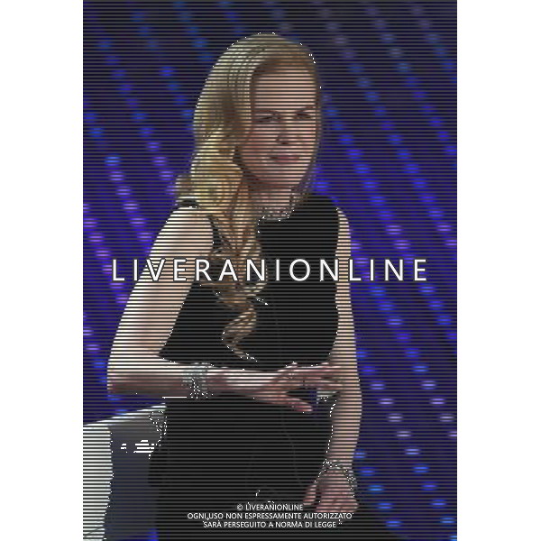 SECONDA SERATA 66mo FESTIVAL DELLA CANZONE ITALIANA DI SANREMO 10 FEBBRAIO 2016 NELLA FOTO NICOLE KIDMAN ©GAZZANIGA / AGENZIA ALDO LIVERANI SAS 