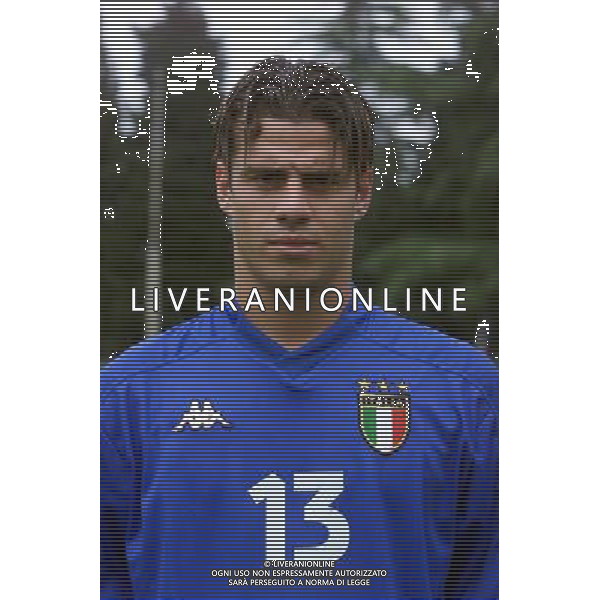 NAZIONALE UNDER 18-ANNO 2000 NELLA FOTO EMANUELE CALAIO\' AG ALDO LIVERANI SAS