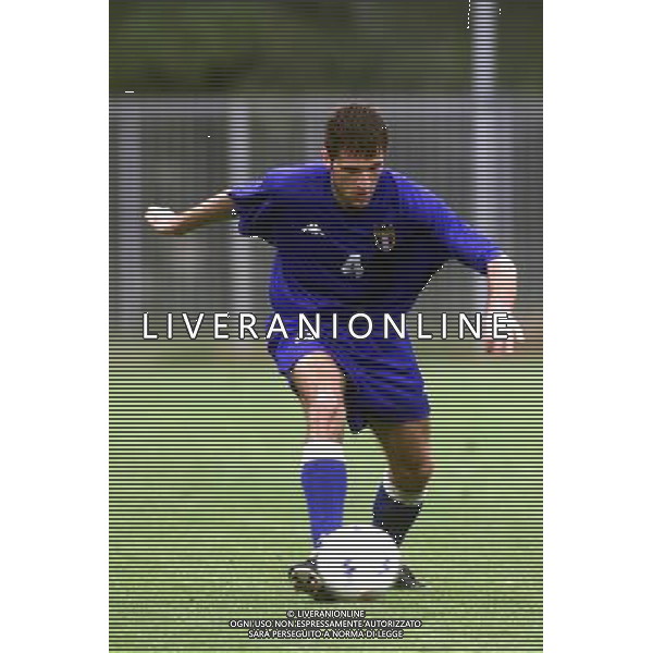 NAZIONALE UNDER 18-ANNO 2000 NELLA FOTO GIANCARLO CAVALIERE AG ALDO LIVERANI SAS