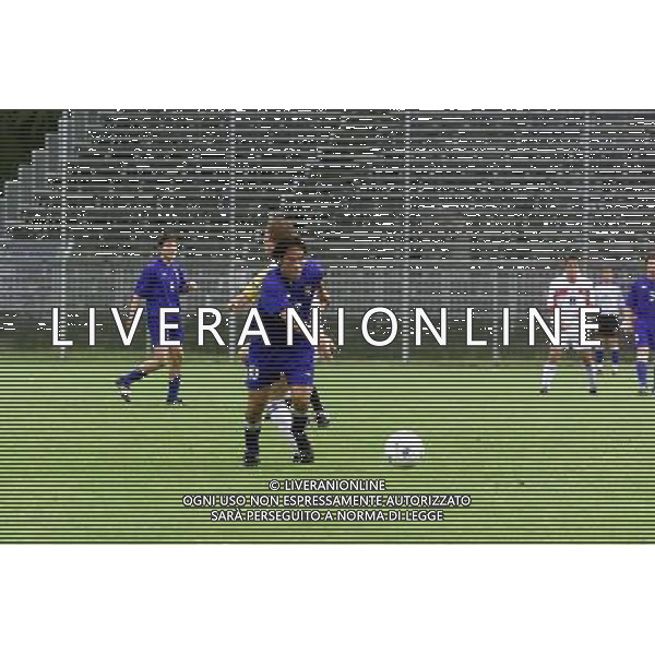 NAZIONALE UNDER 18-ANNO 2000 NELLA FOTO GAETANO D\'AGOSTINO AG ALDO LIVERANI SAS